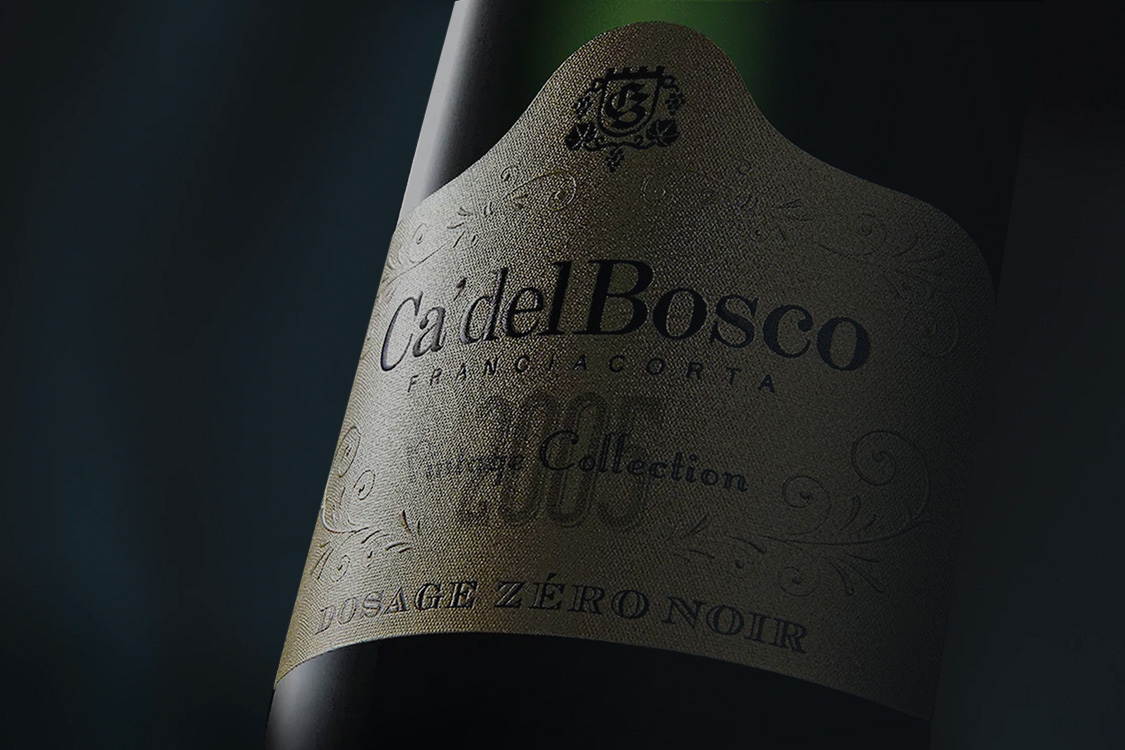 Franciacorta Wine Dosage Zéro Noir Ca' Del Bosco