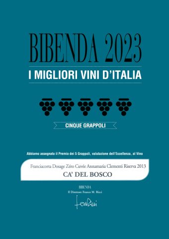 Premio Bibenda 2023 Ca' del Bosco