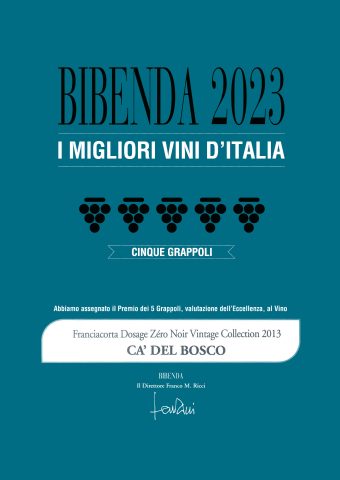 Premio Bibenda 2023 Ca' del Bosco