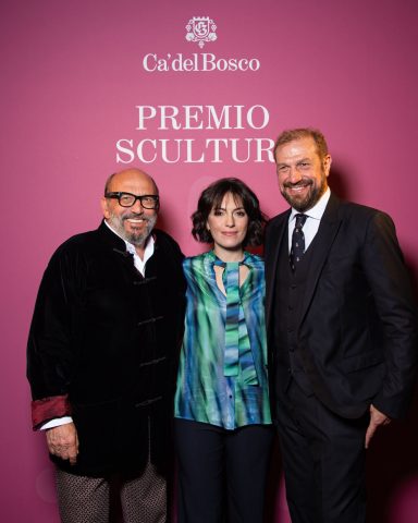 Maurizio Zanella, la vincitrice Irene Coppola e Toto Bergamo Rossi